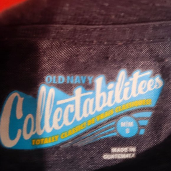 Old Navy Collectabilitee angry Bird Star Wars black boys' long sleeve Tee size M - Picture 3 of 3